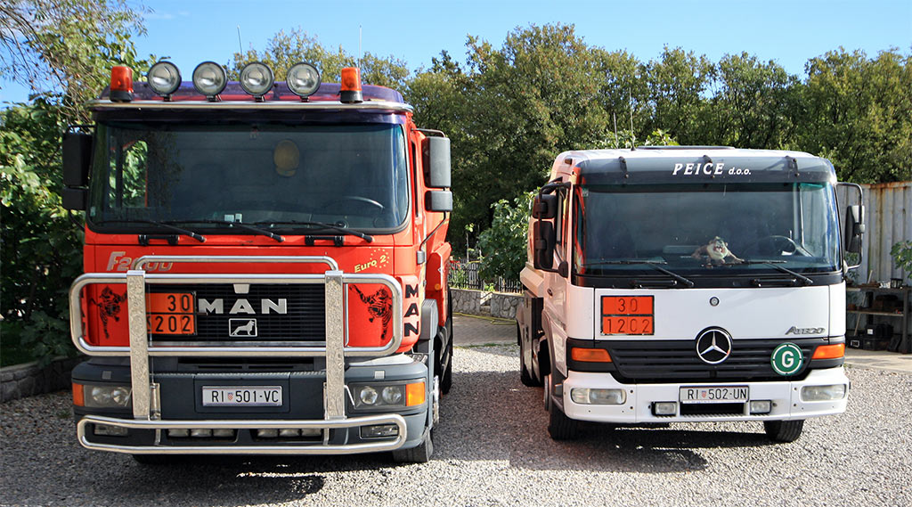 Peice doo - kamion cisterne za dostavu lož ulja